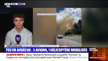 Incendie en Ardèche : désormais fixé, le feu a ravagé 31 hectares de terrain