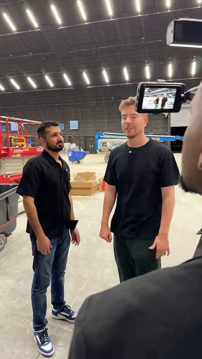 Zalmi with Mr Beast