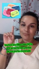 les portes monnaie de fillettes des années 90