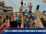 Jefe de Estado es recibido con amor y alegría por la Comuna Socialista Ciudad Bendita en Lara