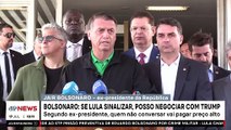Jair Bolsonaro se disponibiliza a negociar tarifaço com Trump caso receba aval de Lula