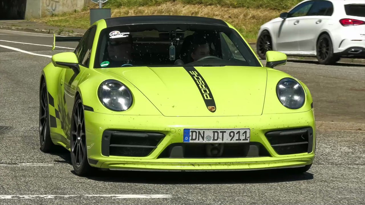 Cars leaving Nürburgring Tankstelle - 1200HP GT-R, Performante, Skyline R33, M3 G80, Golf 7 R