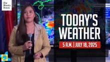 Today's Weather, 5 A.M. | July 18, 2025