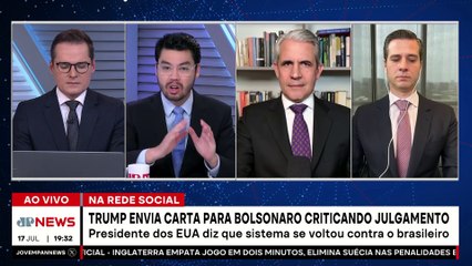 Donald Trump envia nova carta a Jair Bolsonaro criticando julgamento sobre suposto golpe
