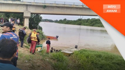 Warga emas dikhuatiri jatuh Sungai Muar, operasi SAR dilancar