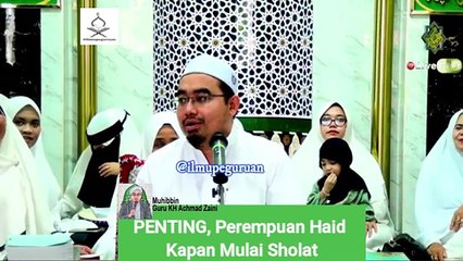 PENTING, Perempuan Haid Kapan Waktu Mulai Sholat