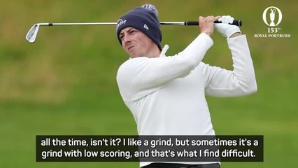 Fitzpatrick grinds his way to being Open co-leader