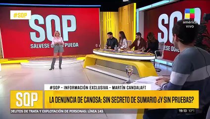 VIVIANA CANOSA NO PRESENTÓ VIDEOS NI FOTOS EN LA CAUSA