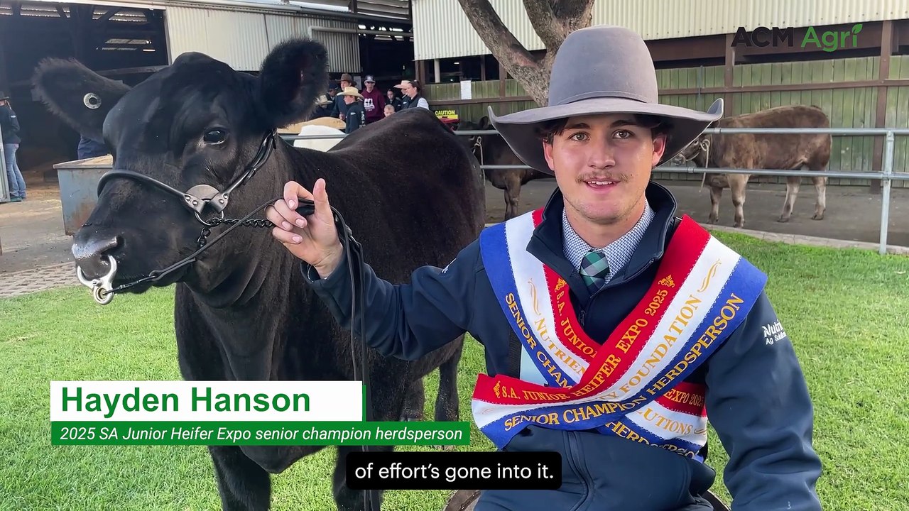 Queenslander named Heifer Expo senior champion herdsperson for second time in history