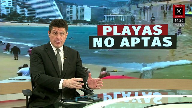 Cofepris revela 4 playas de Guerrero no aptas para uso recreativo