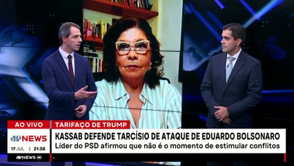 Kassab defende Tarcísio de ataque de Eduardo Bolsonaro