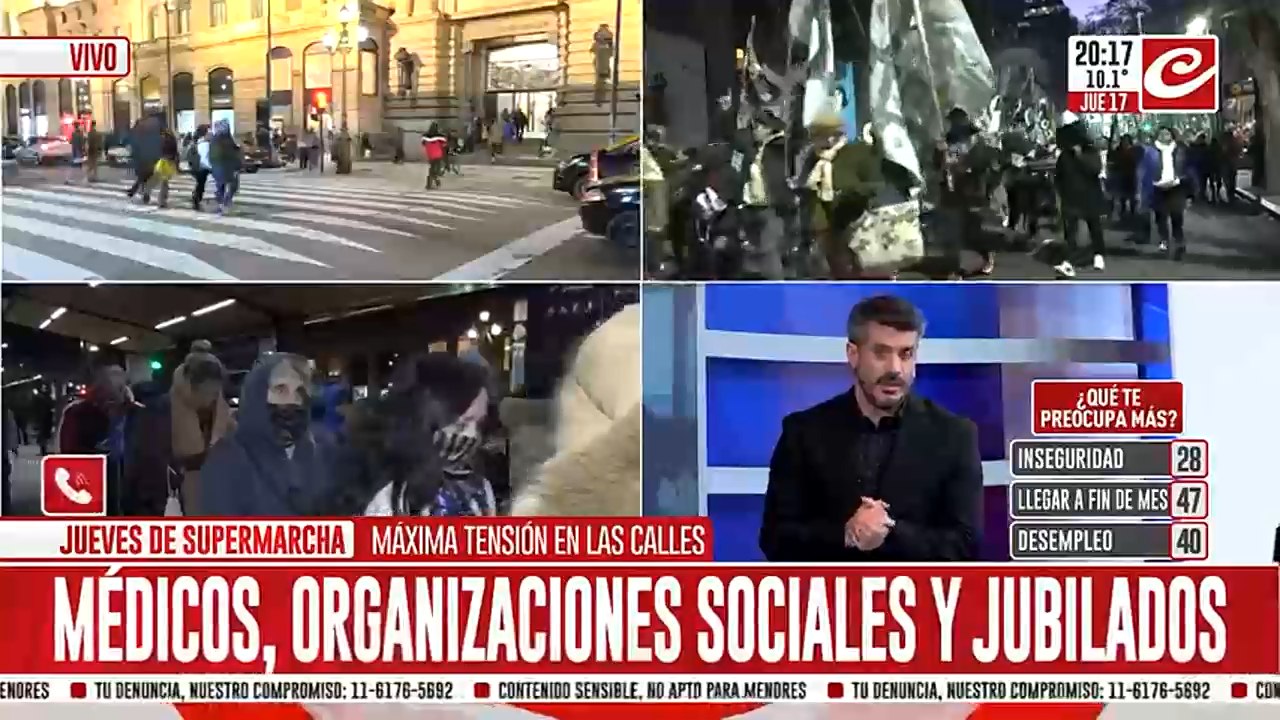 Luis D'Elía sobre la crisis actual: "Esta película ya la vimos y termina muy mal"