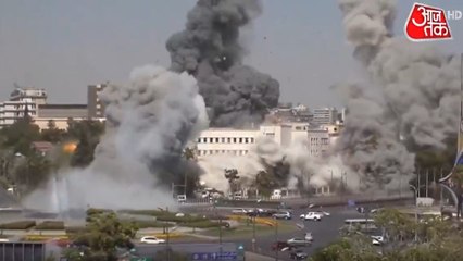 सीरिया में इजरायली हमले से कितनी भीषण तबाही, देखें दुनिया आजतक में