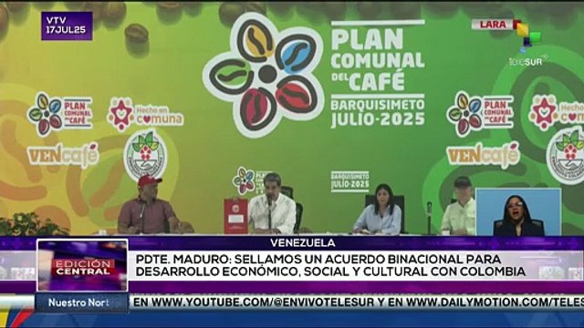 Venezuela y Colombia firman histórico acuerdo para zona económica binacional