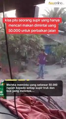 Sopir Truk dan Bus Keluhkan Pungli Bermodus Karcis di Desa Batang Kumu