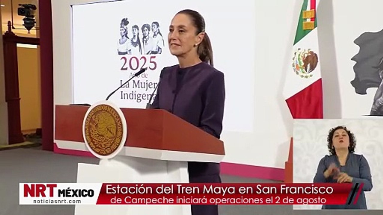 Estación del Tren Maya en San Francisco de Campeche iniciará operaciones el 2 de agosto