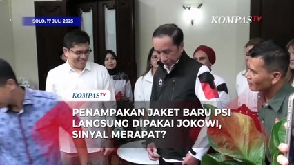 Penampakan Jaket Baru PSI Langsung Dipakai Jokowi, Sinyal Merapat?