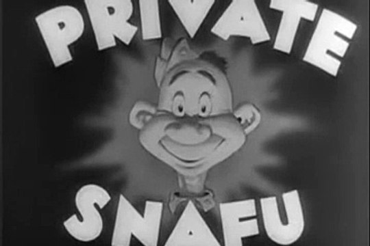 Private Snafu - In the Aleutians 1945 ( Classic Vintage Cartoon / Animation )