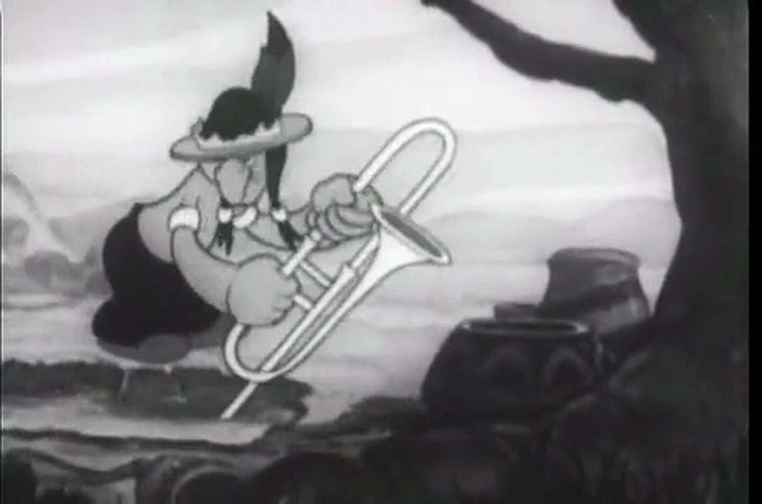 Betty-Boop Rhythm on the Reservation 1939 ( Classic Vintage Cartoon / Animation )