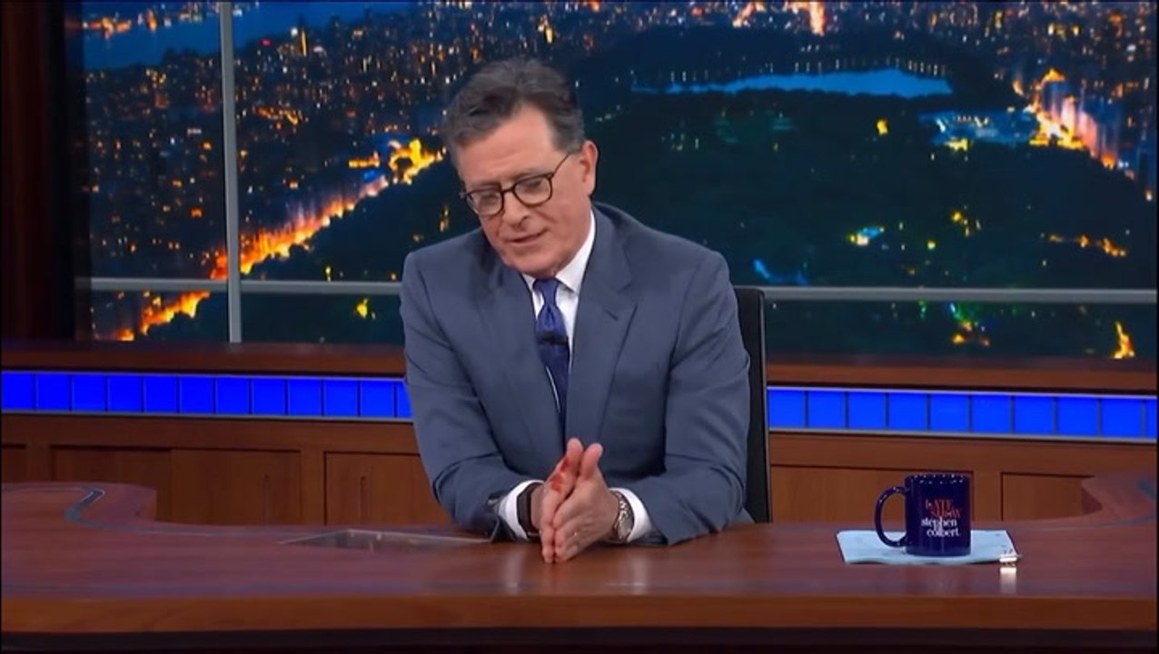 Stephen Colbert announces end date to his late-night show