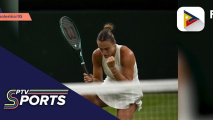 Top Ranked netter Aryna Sabalenka, hindi lalaro sa Montreal Open