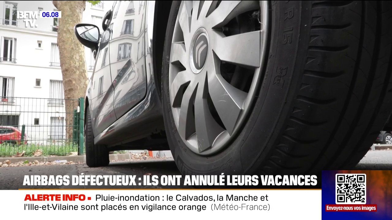 Airbags Takata: des automobilistes contraints d'annuler leurs vacances