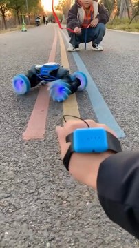 Remote Control Gesture Sensing Car