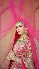 lastest most beautiful Bridal look