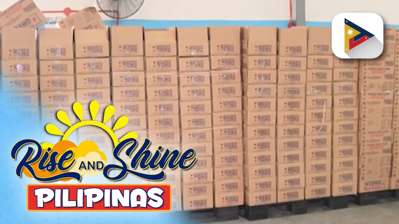Relief supplies at logistics para sa mga lugar na posibleng maapektuhan ng Bagyong #CrisingPH sa Region 1, naka-preposition na