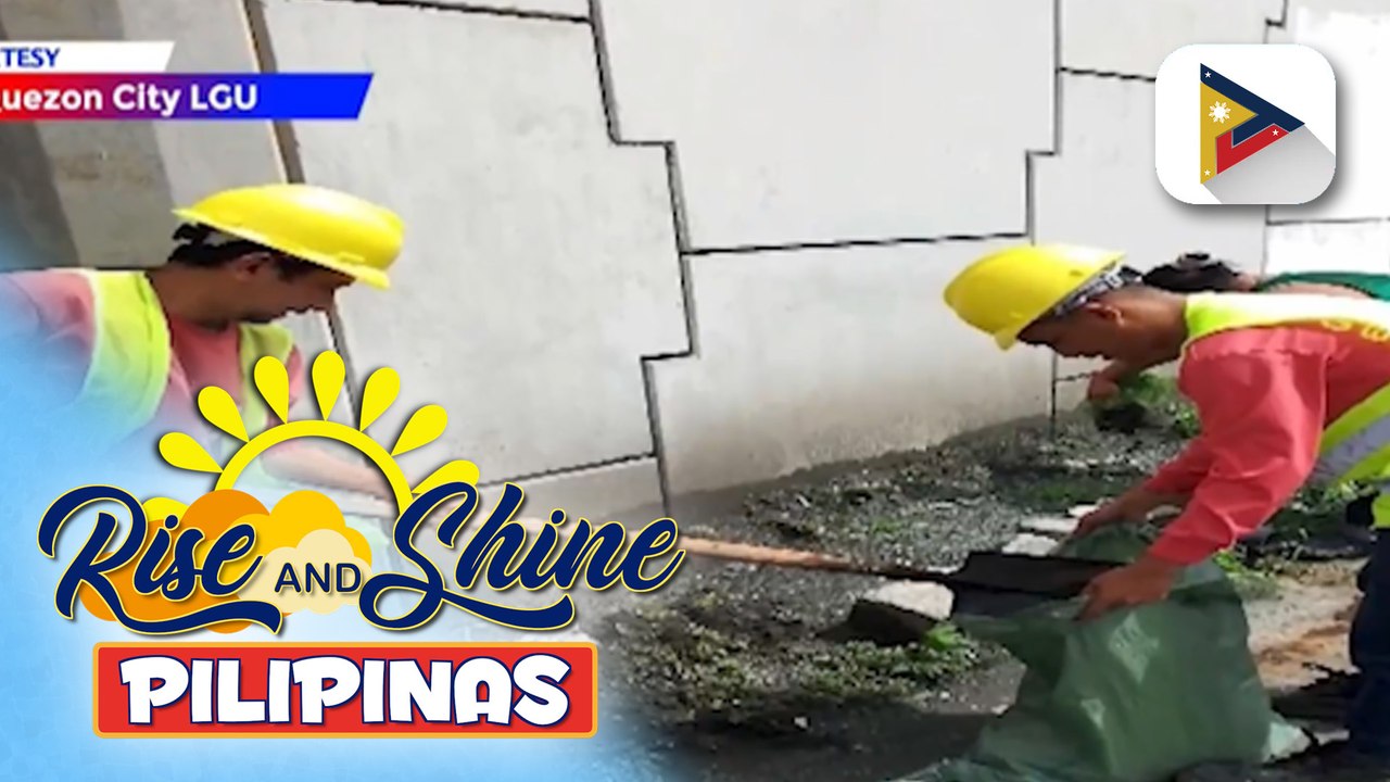 Malawakang clearing, declogging at road repairs, isinagawa sa Quezon City; Katubigan sa Malabon, nilinis ng DENR-MEO North Office at Estero Rangers