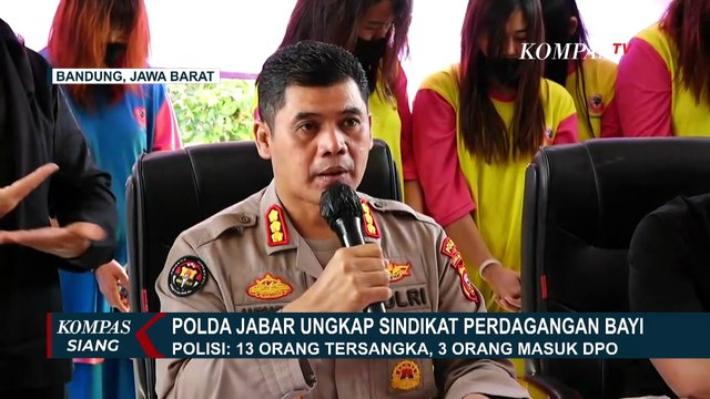 Sindikat Perdagangan Bayi Sejak 2023, Polisi Kejar 3 DPO dan Cari Orangtua Bayi | KOMPAS SIANG