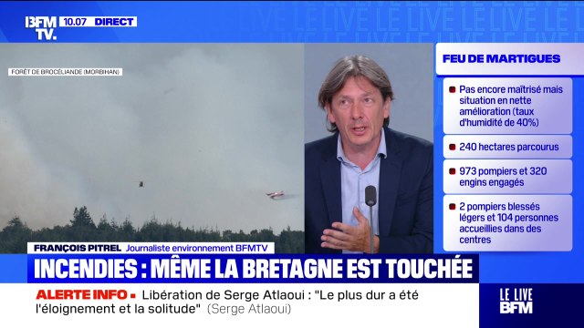 Ardèche, Fréjus... les forêts brûlent partout - 18/07