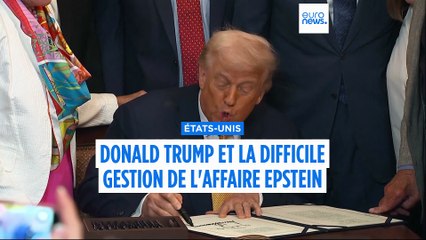 Affaire Epstein : Donald Trump menace de poursuivre le "Wall Street Journal" pour une révélation compromettante