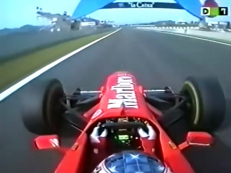 F1 – Michael Schumacher (Ferrari V10) Onboard – Spain 1997