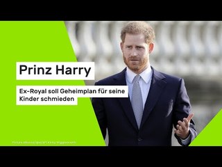 Prinz Harry: Ex-Royal soll Geheimplan für seine Kinder schmieden