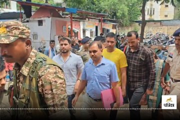 चैतन्य बघेल को कोर्ट लेकर पहुंची ईडी की टीम