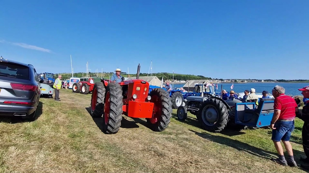 More tractors arrive ahead of Peninsula Vintage Club's annual road run