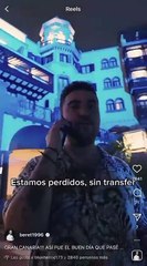 Beret en el concierto en Las Palmas de Gran Canaria