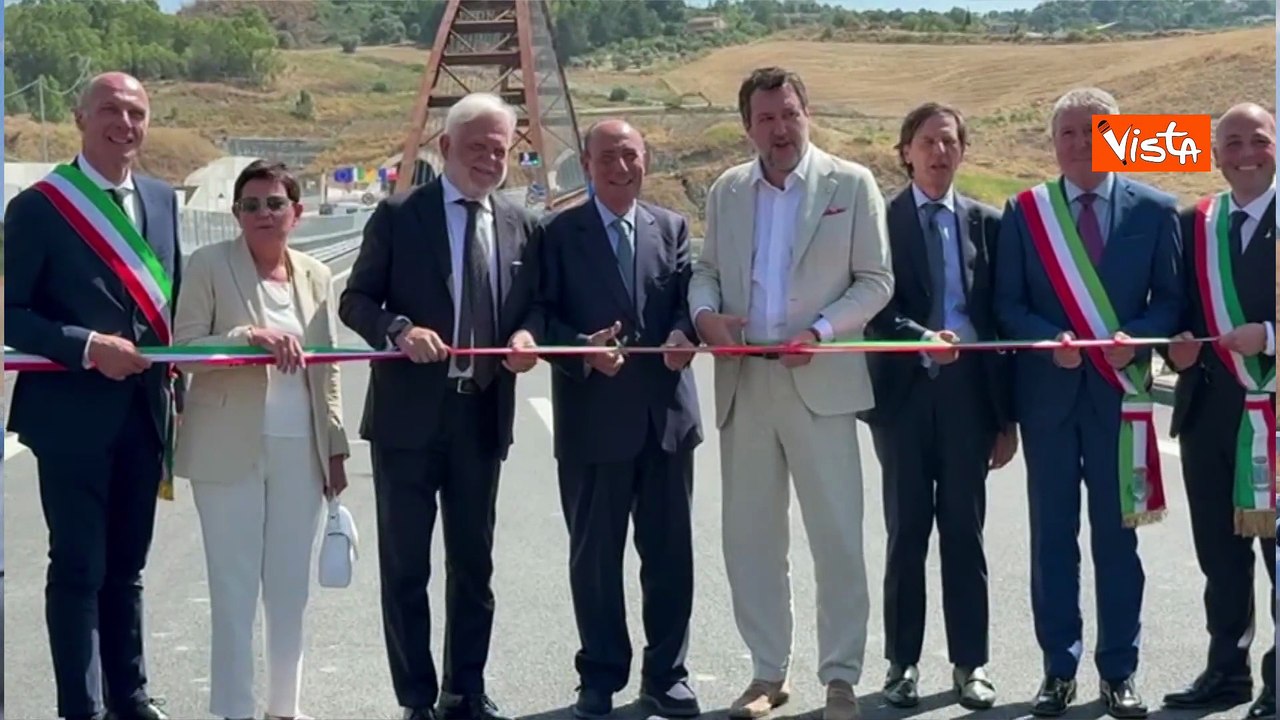 Inaugurato il Ponte ad arco San Giuliano di Anas lungo la nuova SS 640 a Caltanissetta