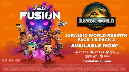 Funko Fusion Official Jurassic World Rebirth Packs Trailer