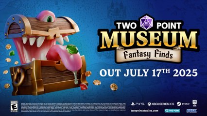 Two Point Museum Fantasy Finds Official Announce Trailer
