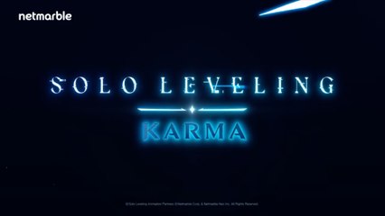 Solo Leveling Karma Official Reveal Trailer