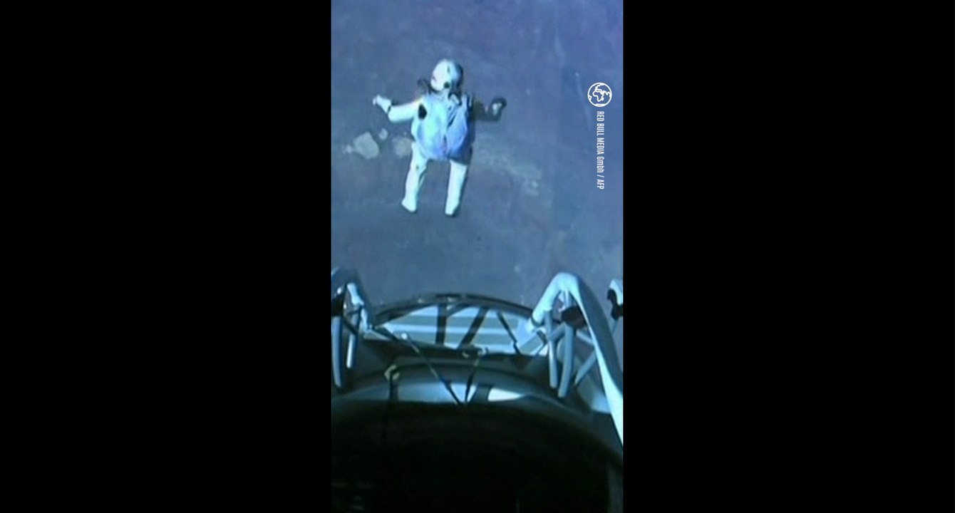 2012 : Felix Baumgartner, premier homme à franchir le mur du son en chute libre