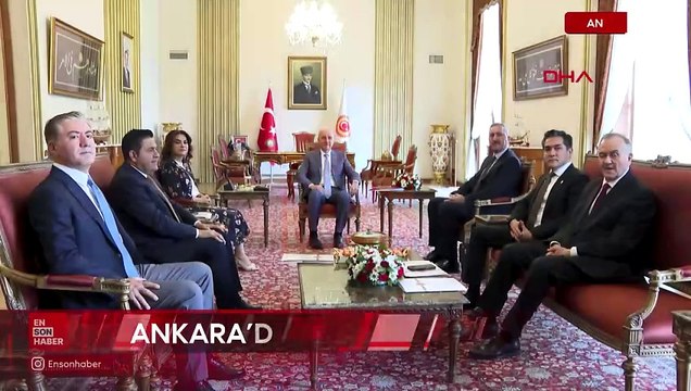 Numan Kurtulmuş, siyasi partilerin grup başkanvekilleri ile bir araya geldi