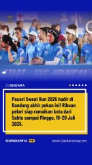 Pocari Sweat Run 2025 Siap Digelar di Bandung!