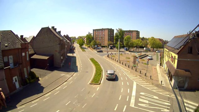 Evolution du chantier de la place de Lorette à Ath