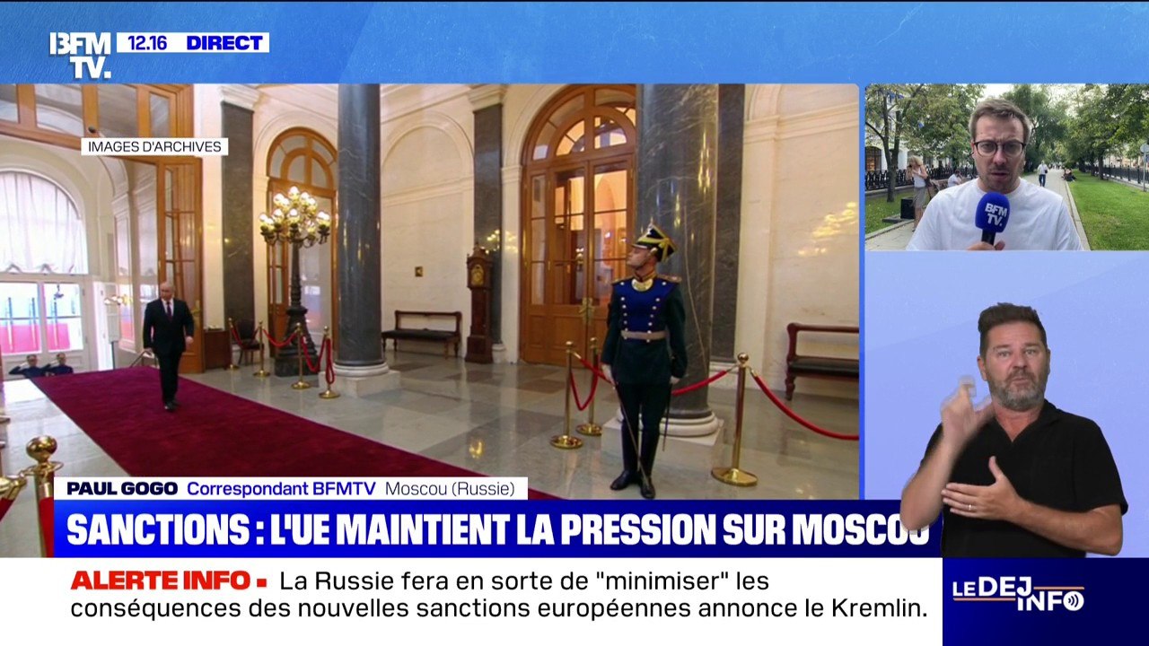 Guerre en Ukraine:  l’Union européenne adopte un 18e paquet de sanctions contre la Russie