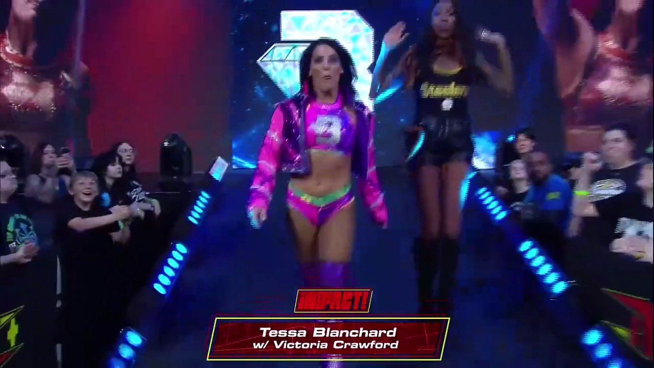 Tessa Blanchard (w/ Victoria Crawford) vs Dani Luna - TNA Impact July 17, 2025