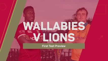 Wallabies v Lions - First Test preview