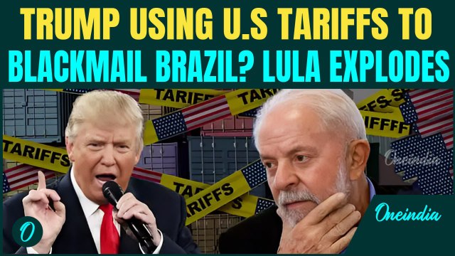 Lula Explodes at Trump’s ‘Tariff Blackmail': Lula Vs Trump Over US Tariff War Over Bolsonaro Trial